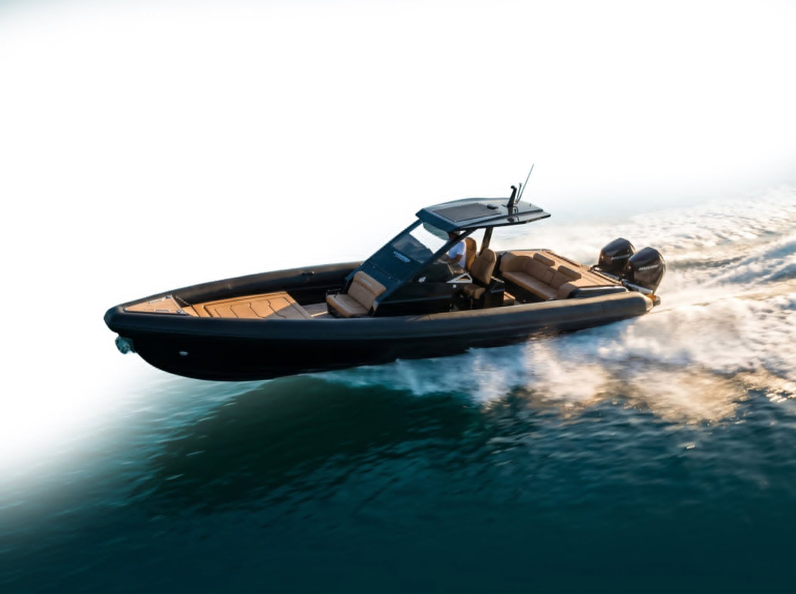 Technohull 38 Grand Sport at sunset